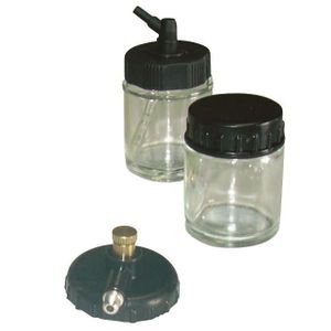 MICHELIN 2 Bocaux Avec Couvercle Pour Kit Aerographe Blister