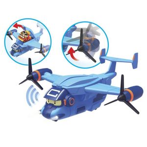 ROBOCAR POLI Avion de Transport pour les mini-véhicules