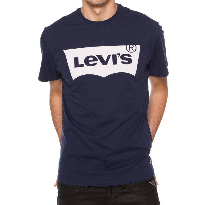 T Shirt Levis Batwing Blue Bleu Achat Vente T Shirt T Shirt Levis