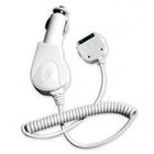 BATTERIE / CHARGEUR / ADAPTATEUR Cordon allume cigare iPhone 3G et 3GS Blanc