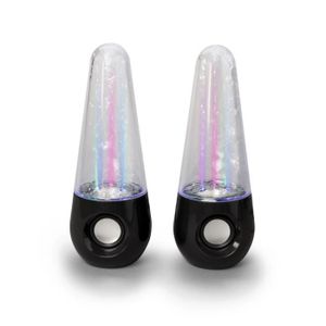 APM Enceintes USB LED & Jets d'eau - 3W x 2