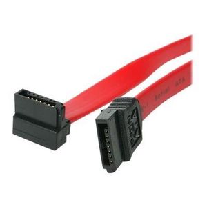 STARTECH Câble SATA vers SATA coudé ? angle droit de 60 cm - Cordon Serial ATA III 6 Gb/s