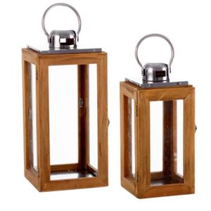 lanterne bois pas cher