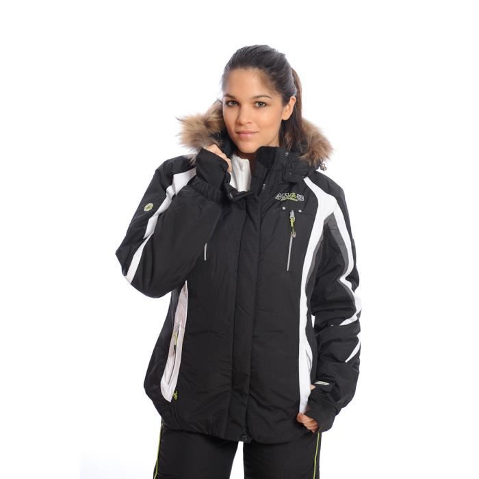 Manteau blouson femme pas cher ski