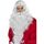 Perruque et barbe du pere noel