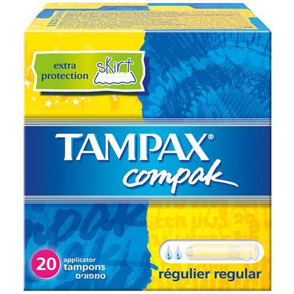 tampax compak regulier de 20 tampons Achat / Vente tampon hygiénique
