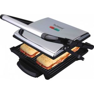 TECHWOOD Grill viande et panini TGD018