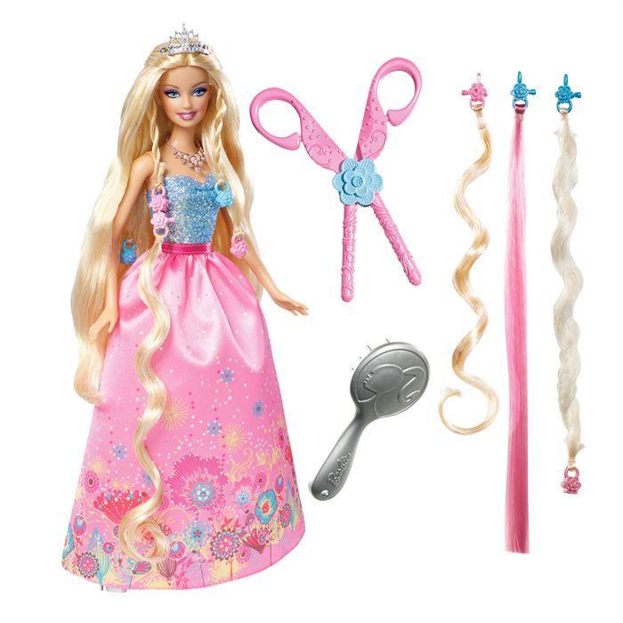 Poupée Barbie princesse chevelure