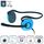 CASQUE  - MICROPHONE Logitech Stereo Headset H130 Sky Blue