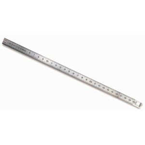 STANLEY Réglet acier inoxydable flexible 50cmx19mm
