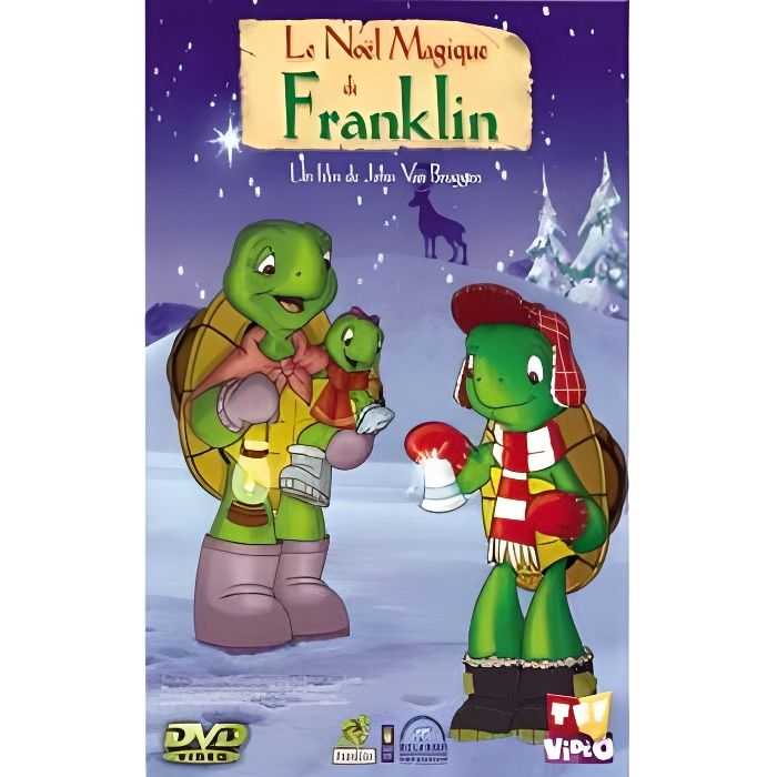 DVD Le noel magique de Franklin en dvd dessin animé pas cher Bruggen John Van Cdiscount