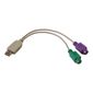 CABLE D'ALIMENTATION MCL Samar - Adaptateur clavier/souris - USB