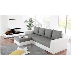 Canapé d'angle gauche green sofa modd prune
