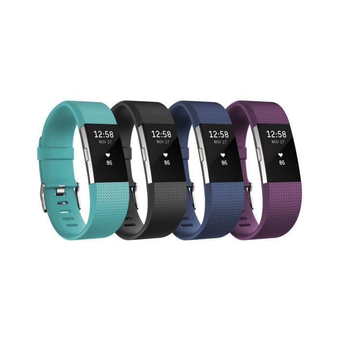 Fitbit Charge 2 Heart Rate Fitness Wristband Teal