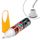 Stylo de retouche peinture Blanc métallisé