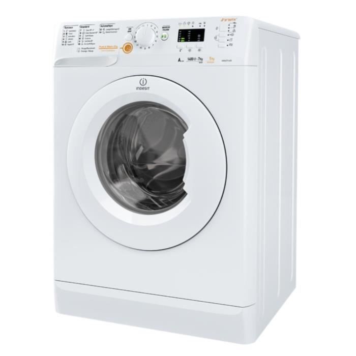 Indesit lave linge séchant 60cm 7kg 1400t a blanc