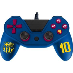 SA5367-12 Manette pour PS4 Pro5 controller - Manette pour Playstation 4 Pro 5 - Licence officielle FCB - FC Barcelone