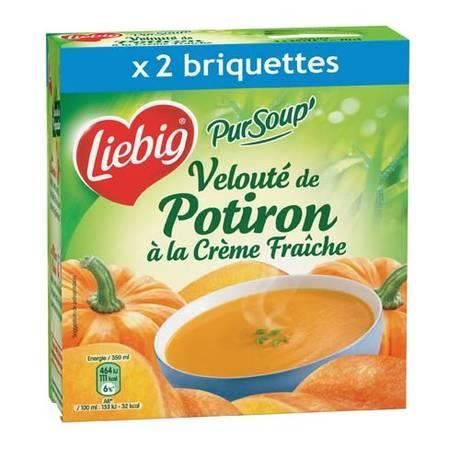 Liebig Soupe Velout De Potiron Cr Me Fra Che X Cl Achat