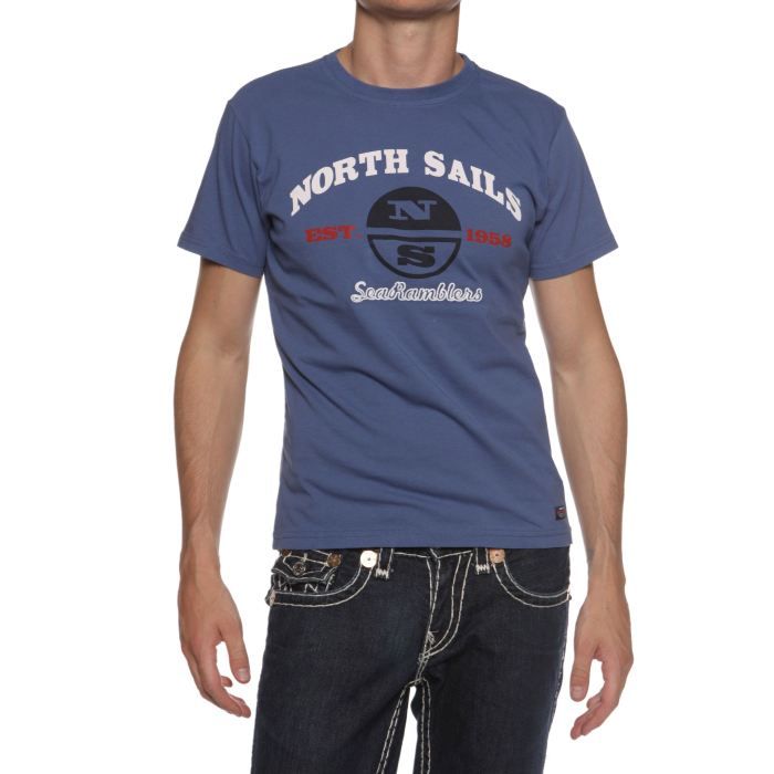 North Sails TShirt SEARAMBLERS Bleu Bleu Achat / Vente tshirt North