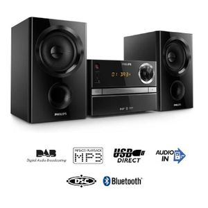 PHILIPS BTB1370 Micro Chaîne HiFi CD bluetooth 30W