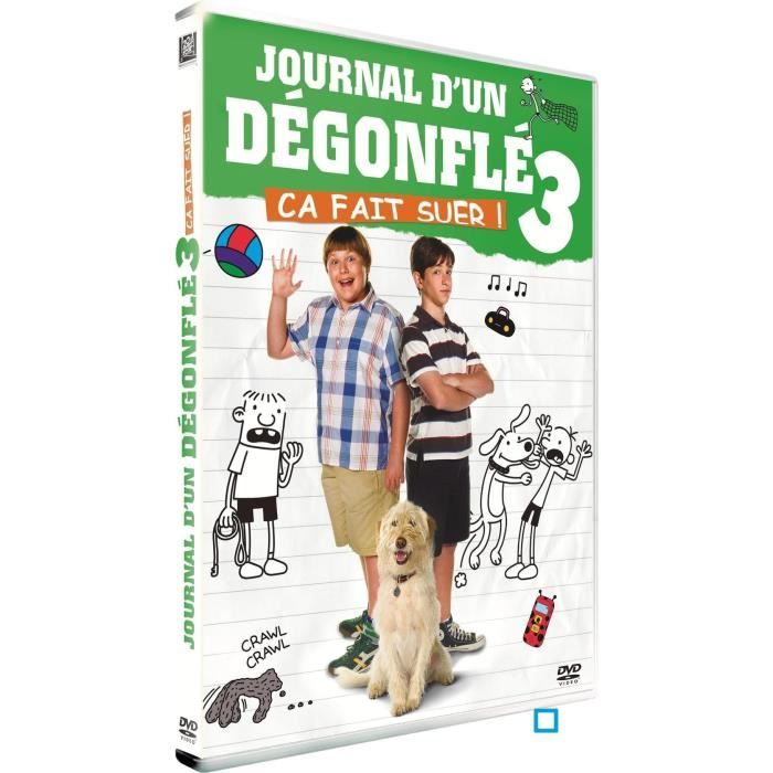 Le Journal D Un Dégonflé 3 DVD Journal d'un dégonflé 3 en dvd film pas cher Alfred E. Humphreys