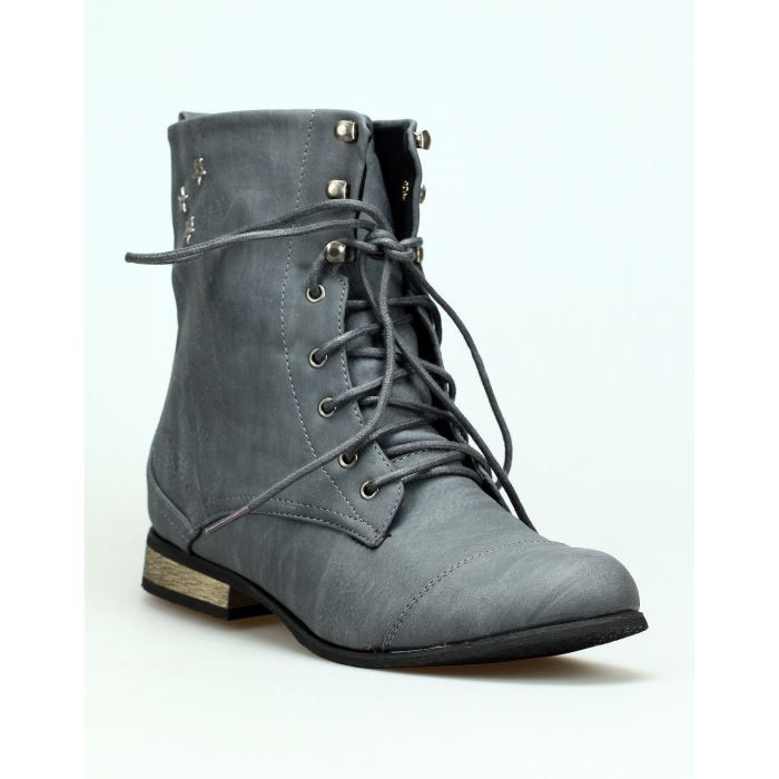 bottines style motard