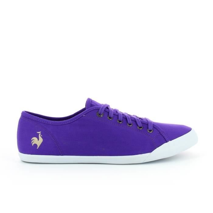 basket le coq sportif enfant violet