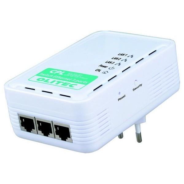 CPL Olitec CPL 200 Mbps avec switch 3 ports Achat / Vente courant