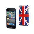 COQUE - FACADE MUVIT Coque drapeau UK + Film écran iPod Touch 4G