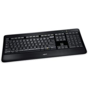 CLAVIER D'ORDINATEUR Logitech clavier sans fil rétroéclairé - K800 CLAVIER D'ORDINATEUR Logitech clavier sans fil rétroéclairé - K800