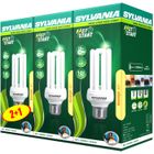 AMPOULE - LED - HALOGENE  3 AMPOULES SYLVANIA ECO ENERGIE 80% 20W E27