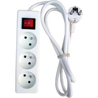 MULTIPRISE - RALLONGE - ENROULEUR Bloc multiprise 3x16A