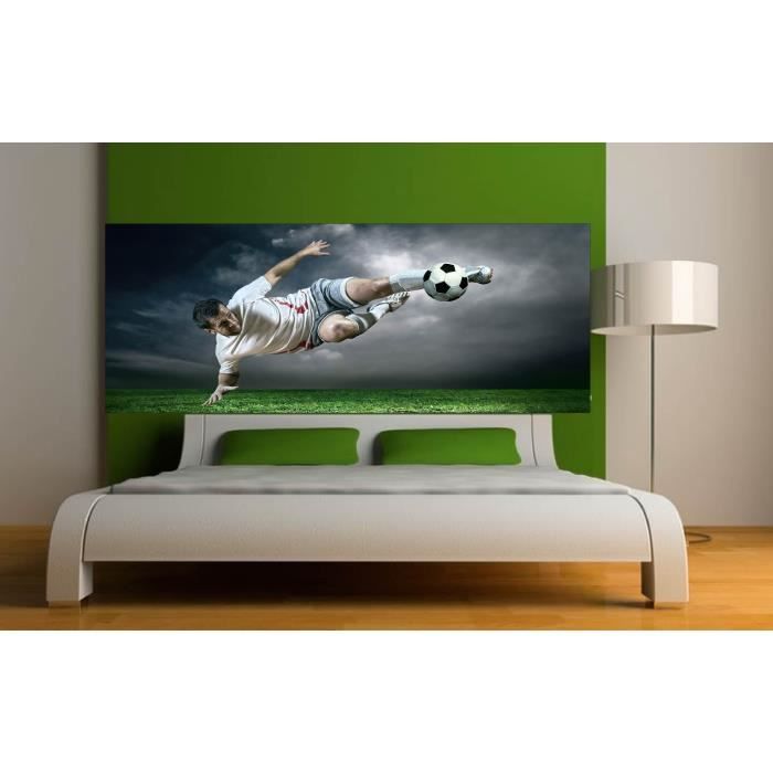 Stickers Tête de lit déco Foot Dimensions - 100x39cm ...
