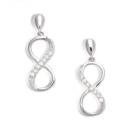 Boucles Plaqué Or "Infini" doré - Achat \/ Vente boucle d ...