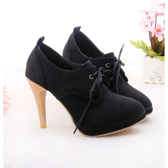 richelieu chaussure femme talon