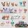 Figurine 25 pièces Littlest PetShop Collection Jou