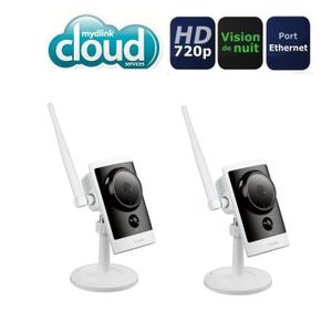 D-link Camera IP HD jour&nuit mydlink DCS-2332L X2 - Connecté