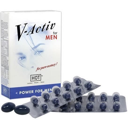 Stimulant V-Activ for Men 20 gelules Aphrodisiaque - Achat Stimulant V-Activ for Men 20 gelules Aphrodisiaque - Achat