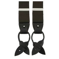 Bretelle 3 attaches Hercule, marron chocolat Bretelle 3 attaches Hercule, marron chocolat