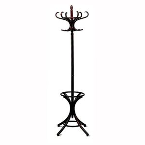 Porte Manteaux en Hévéa massif 51x51x187 cm