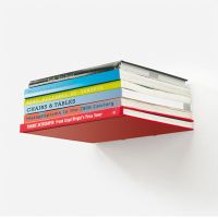 ETAGÈRE MURALE Etagère Invisible pour Livres Taille L Blanc Umbra ETAGÈRE MURALE Etagère Invisible pour Livres Taille L Blanc Umbra