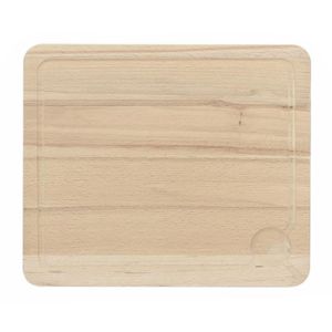 THEKITCHENETTE Planche ? découper avec rigole 5040378 34x29cm beige