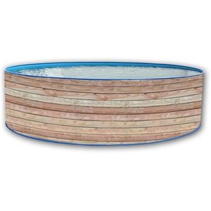 PINUS Piscine ronde en acier 400x90cm