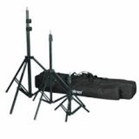 ACCESSOIRES PHOTO-OPTIQUE Walimex - Kit trépieds éclairage + étui - 4 pièces