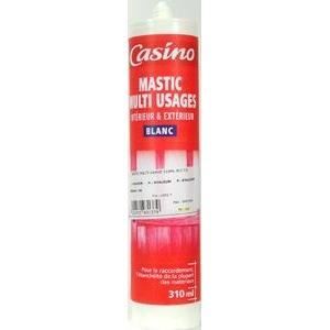 CASINO Mastic Multi Usage - 310ml - Blanc