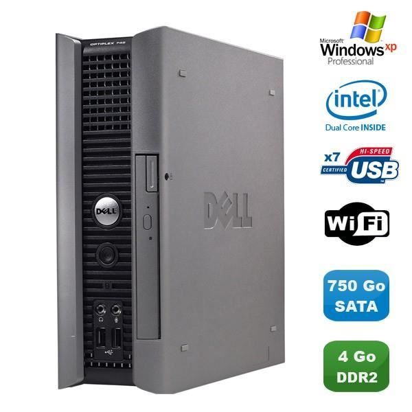 Ultra Mini Pc Dell Optiplex 745 Usff Pentium D 2 8ghz 4go Ddr2 750go