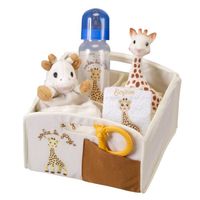 NURSERIE - POUSSETTE VULLI Corbeille naissance Sophie la girafe