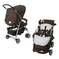 POUSSETTE-CHASSIS POUSSETTE WINNIE Poussette Sport Pooh doodle brown