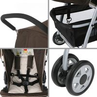 POUSSETTE-CHASSIS POUSSETTE WINNIE Poussette Sport Pooh doodle brown