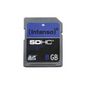 CARTE MEMOIRE CARTE SDHC INTENSO 8GO